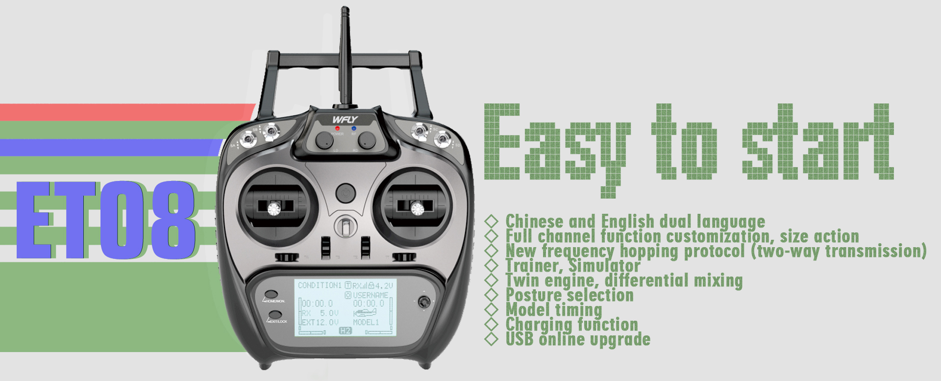 Boat RC radio controllers