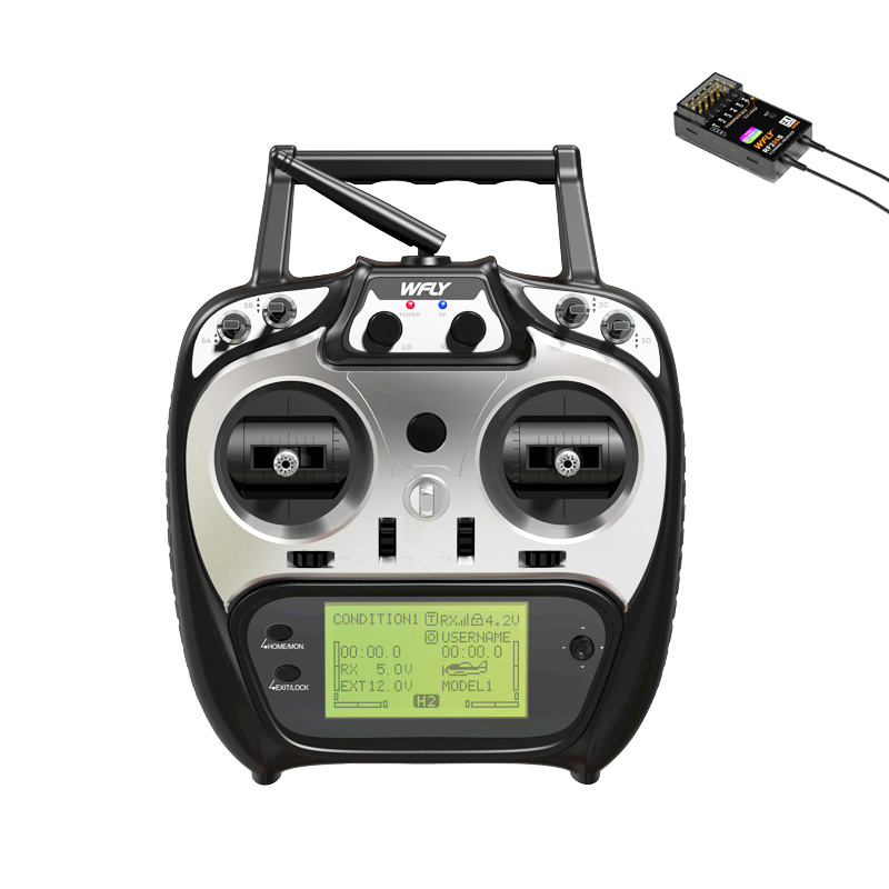 WFLY ET06 RC Radio Transmitter | Drone Controller With Screen