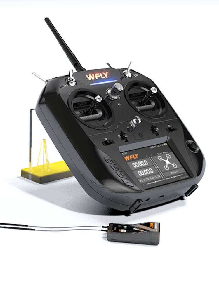 WFLY ET07 10CH FPV Radio Controller | 2.4GHz 4096 Resolution Transmitter